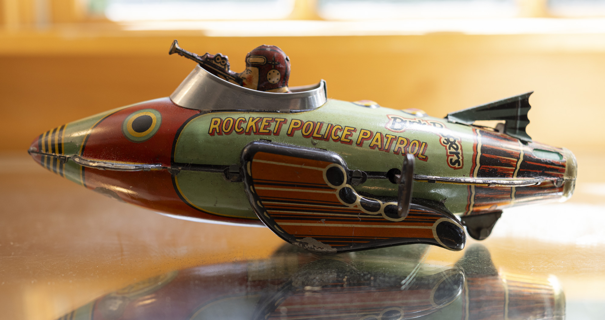 Ticket police patrol ship